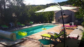 Maison de 3 chambres avec piscine partagee jardin amenage et wifi a Saint Paul le Jeune